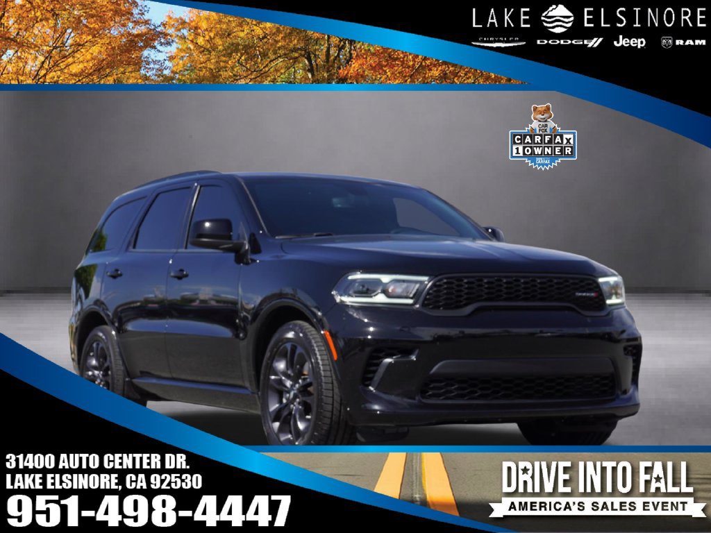 Certified 2025 Dodge Durango GT w/ Blacktop Package RWD 360° Tour