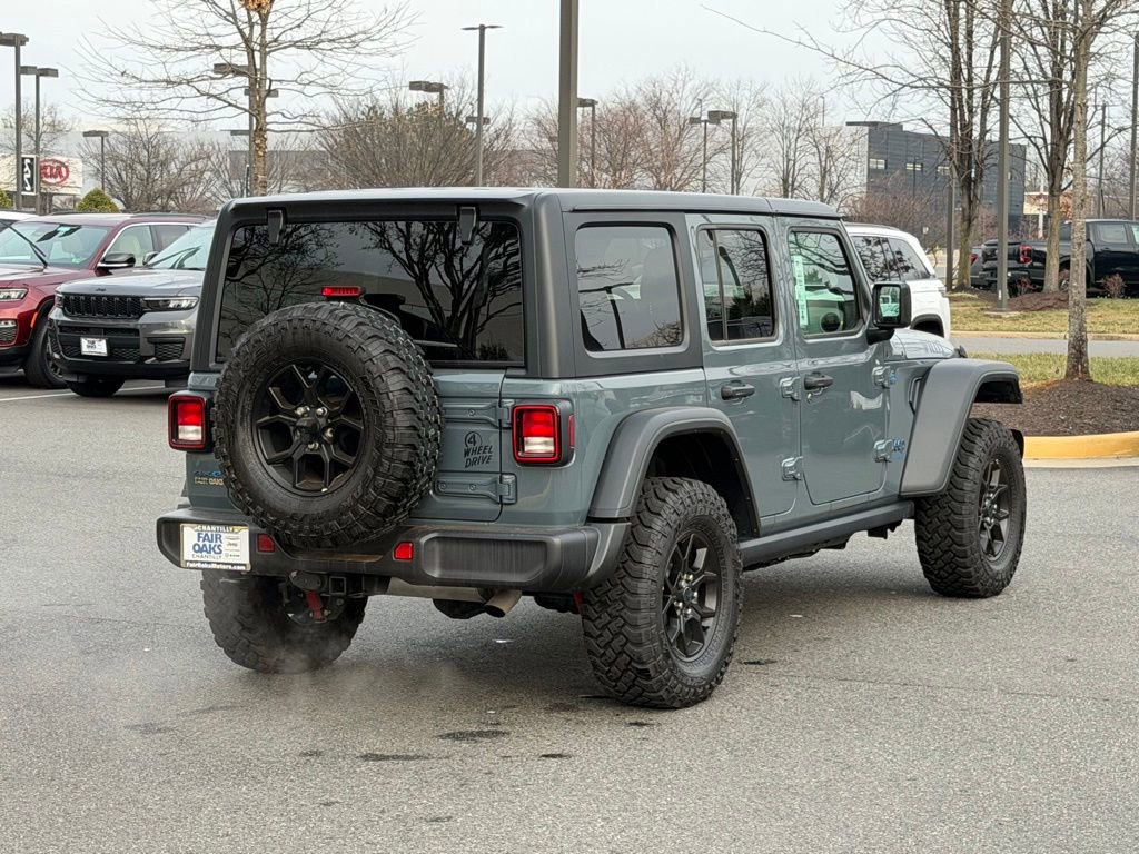 Certified 2025 Jeep Wrangler Unlimited Sport S 4xe image 7