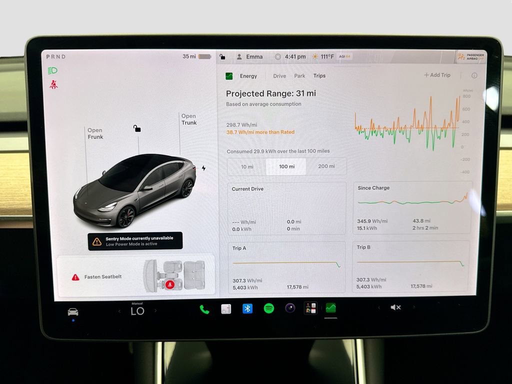 Used 2020 Tesla Model 3 Performance AWD/4WD image 33