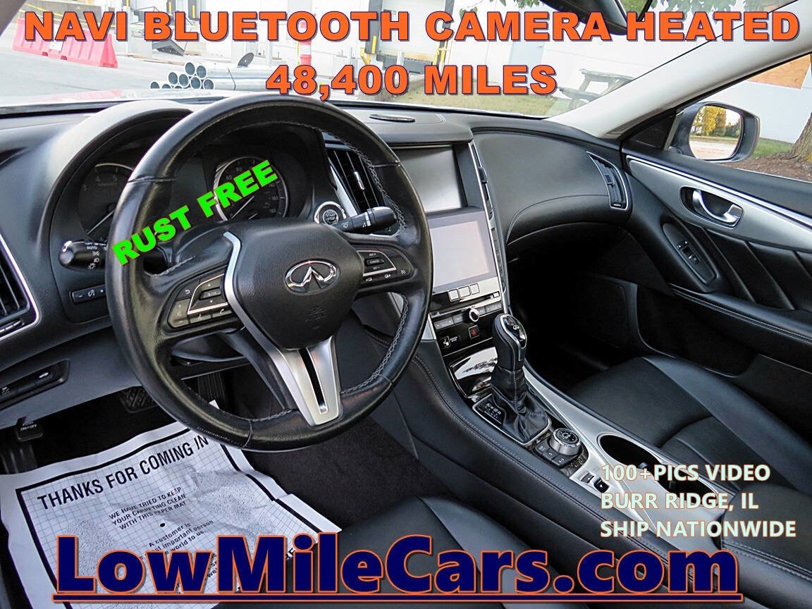 Used 2019 INFINITI Q50 Luxe w/ Essential Package (3.0T Luxe) image 27