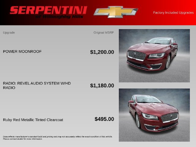 Used 2017 Lincoln MKZ Reserve FWD image 4