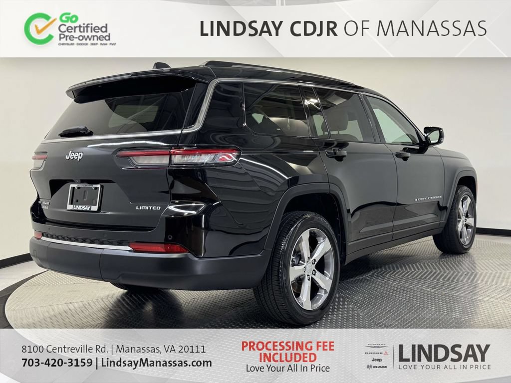 Certified 2021 Jeep Grand Cherokee L Limited AWD/4WD image 10