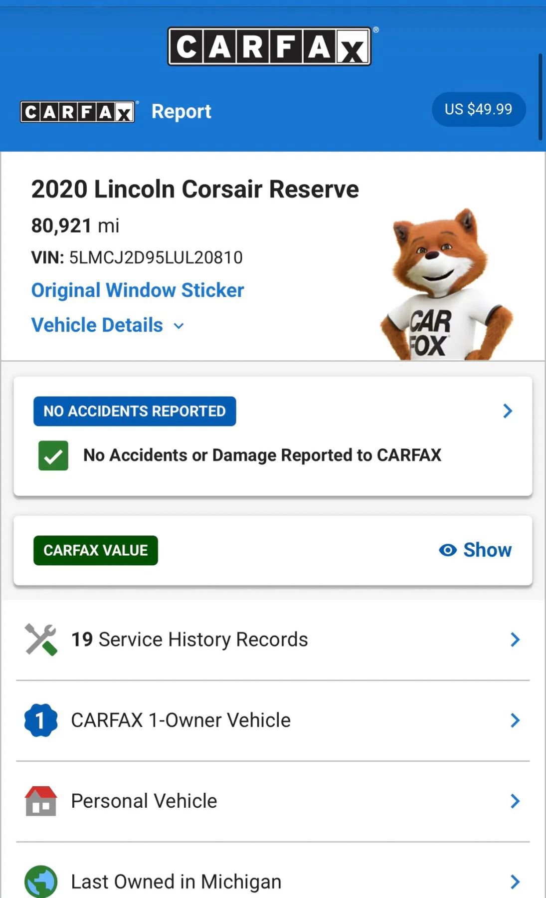 Used 2020 Lincoln Corsair Reserve w/ Equipment Group 201A AWD/4WD image 33