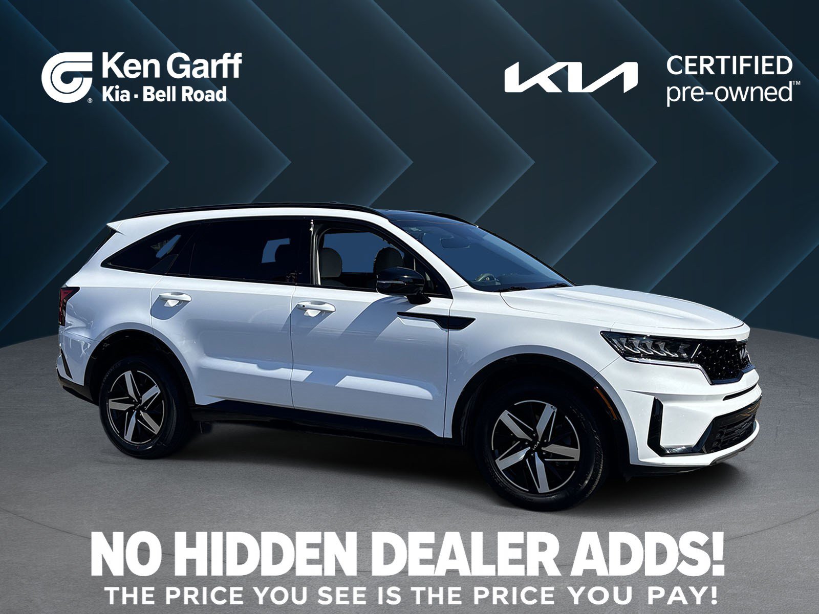 Certified 2023 Kia Sorento S w/ Panoramic Sunroof Package FWD image 1