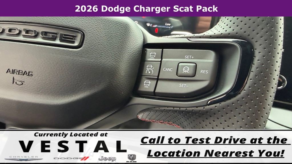 New 2026 Dodge Charger Scat Pack w/ Blacktop Package AWD/4WD image 45