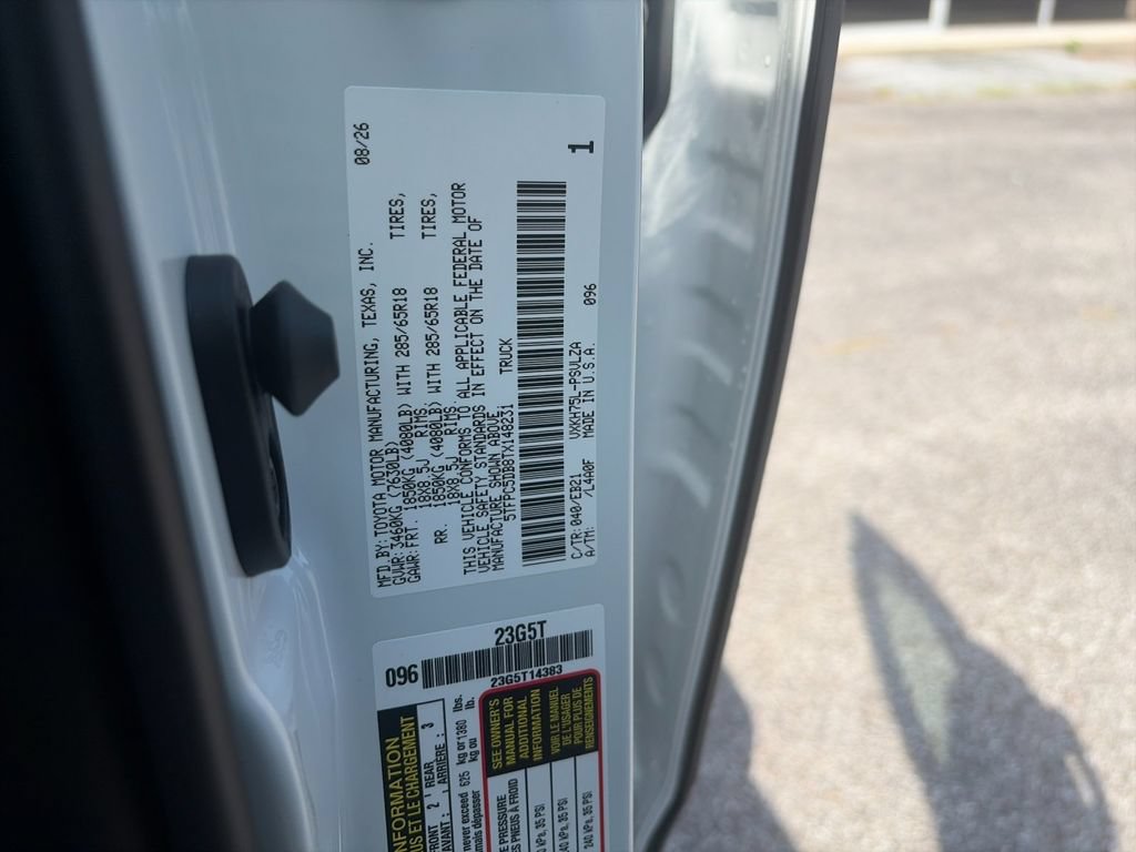 New 2026 Toyota Tundra TRD Pro AWD/4WD image 33