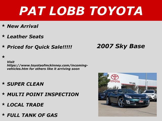 Used 2007 Saturn Sky w/ Premium Trim Pkg image 27