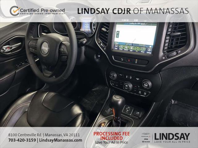 Certified 2022 Jeep Cherokee Trailhawk w/ Sun, Sound & Nav Group image 11