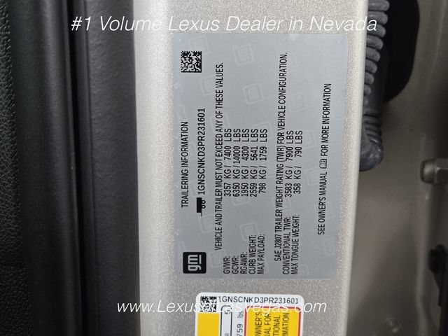 Used 2023 Chevrolet Tahoe LT w/ LT Signature Plus Package RWD image 30