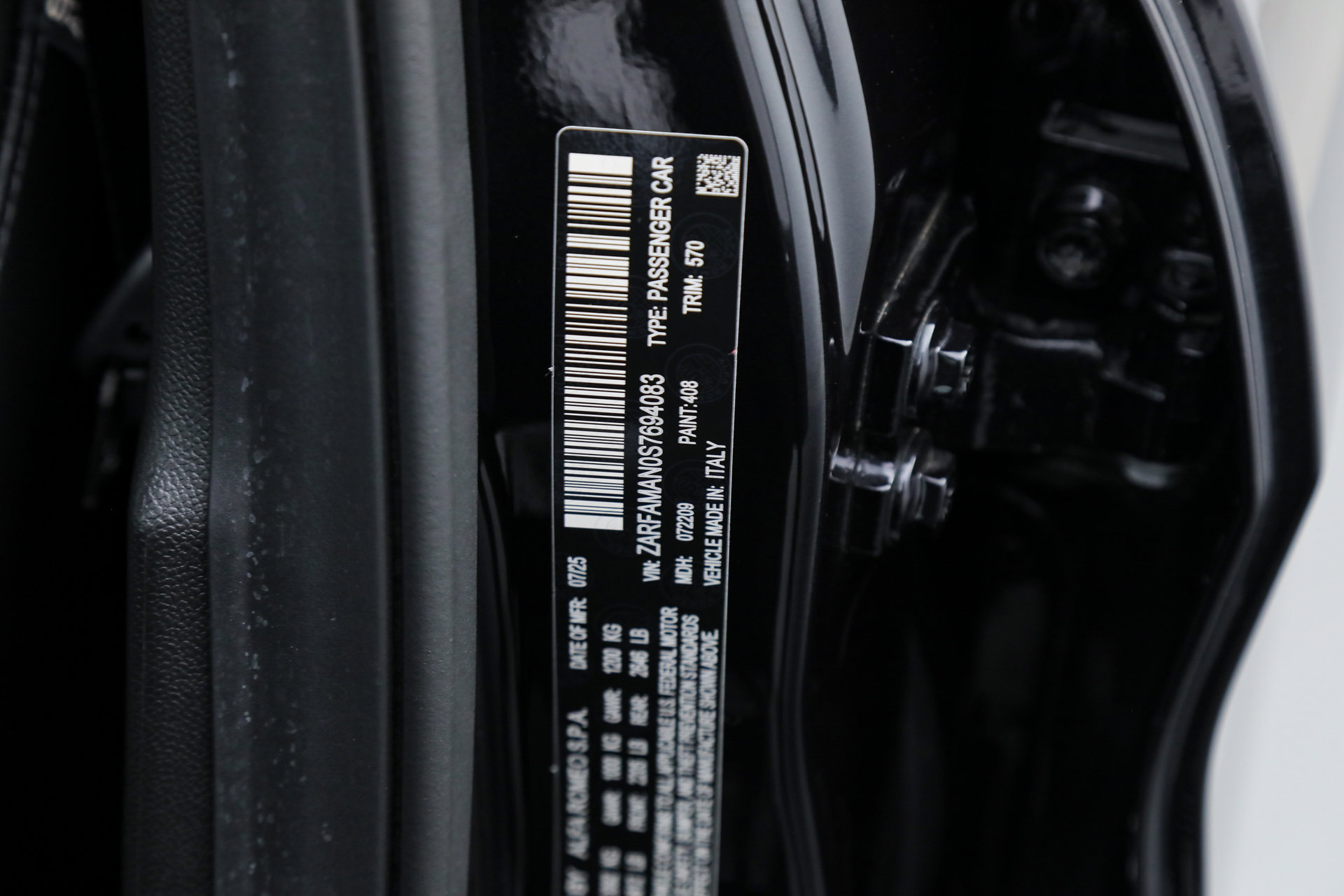 New 2025 Alfa Romeo Giulia w/ Driving Assist Package image 24