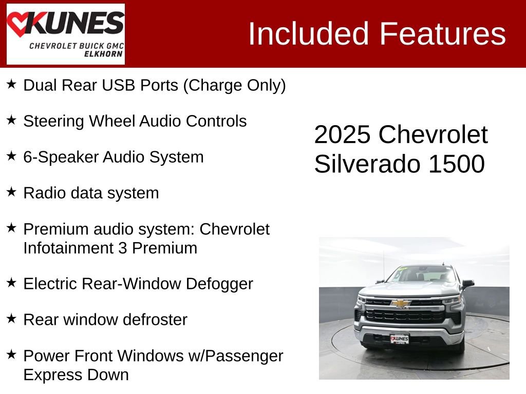 Used 2025 Chevrolet Silverado 1500 LT image 3