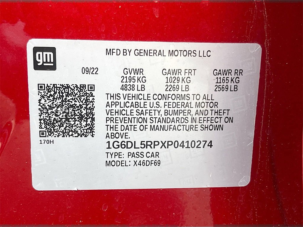 Used 2023 Cadillac CT4 V Blackwing w/ Driver Assist Package image 33