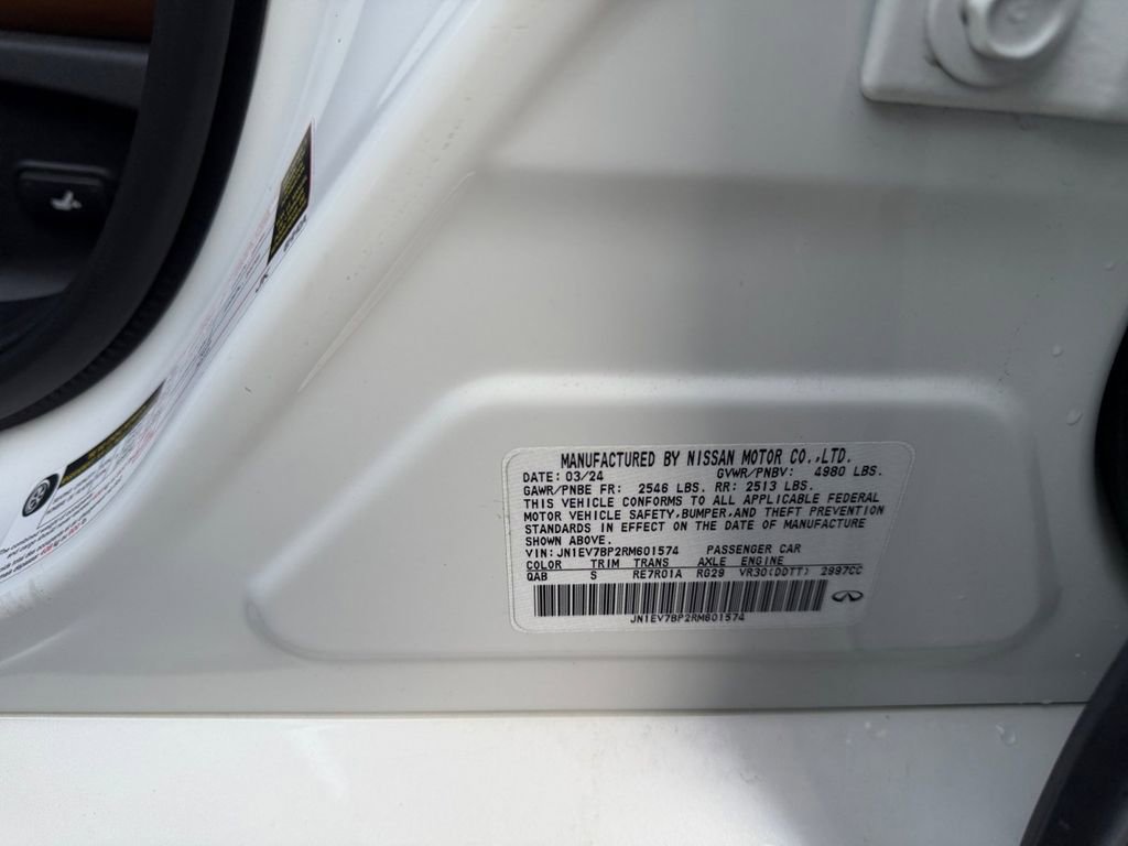 Used 2024 INFINITI Q50 Luxe w/ Cargo Package image 37