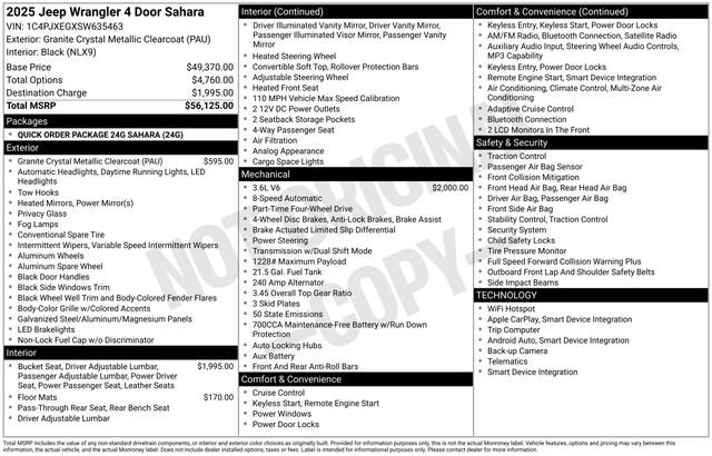 New 2025 Jeep Wrangler Sahara image 28
