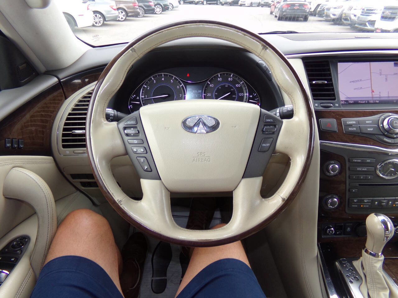 Used 2013 INFINITI QX56 4WD w/ Deluxe Touring Pkg image 61