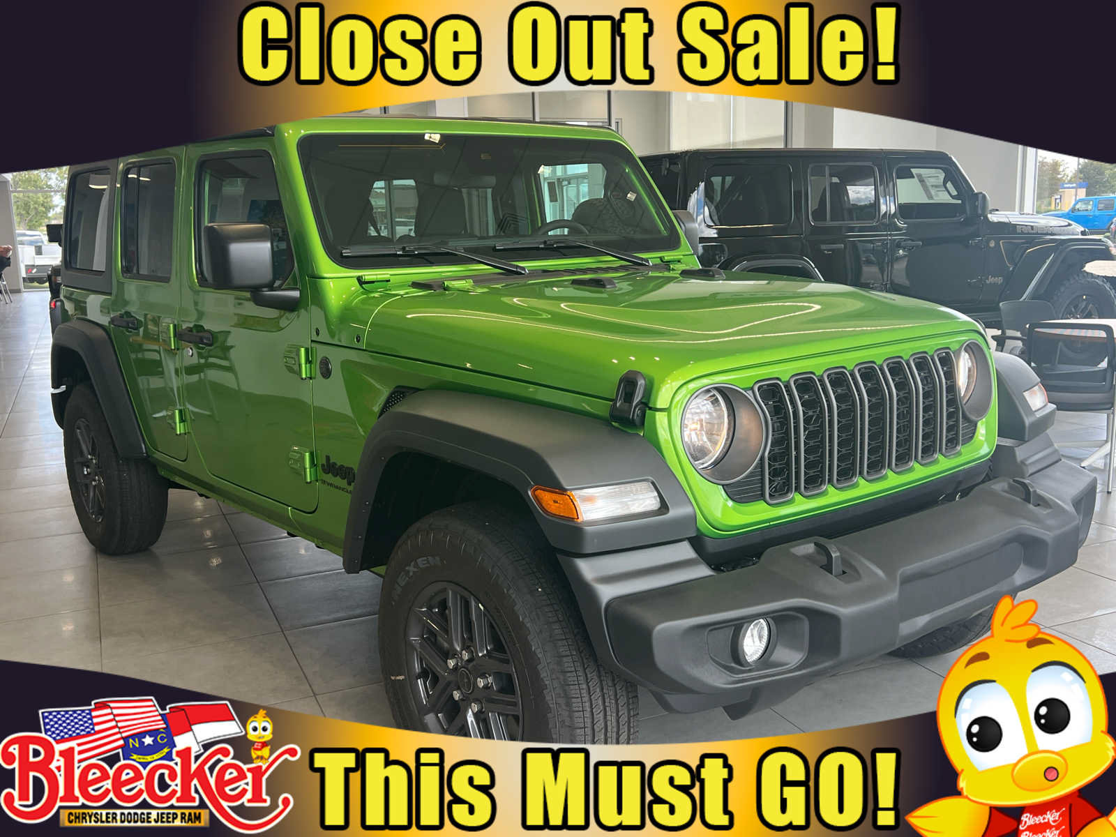 New 2025 Jeep Wrangler Unlimited Sport