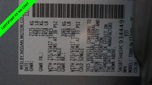 Certified 2023 Nissan Rogue S image 89