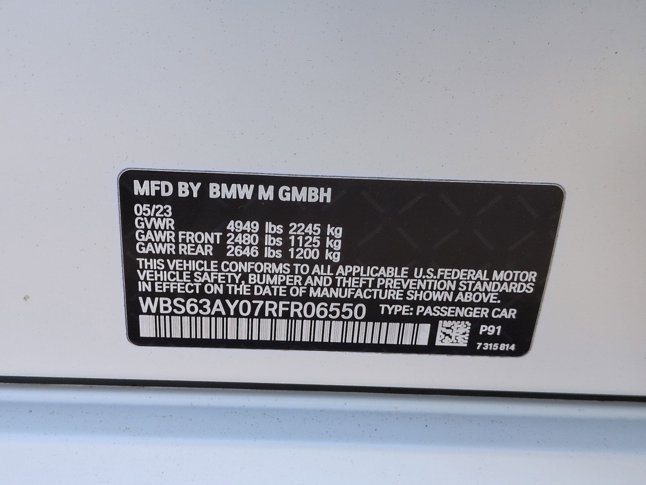 Used 2024 BMW M3 CS w/ M Driver's Package AWD/4WD image 34