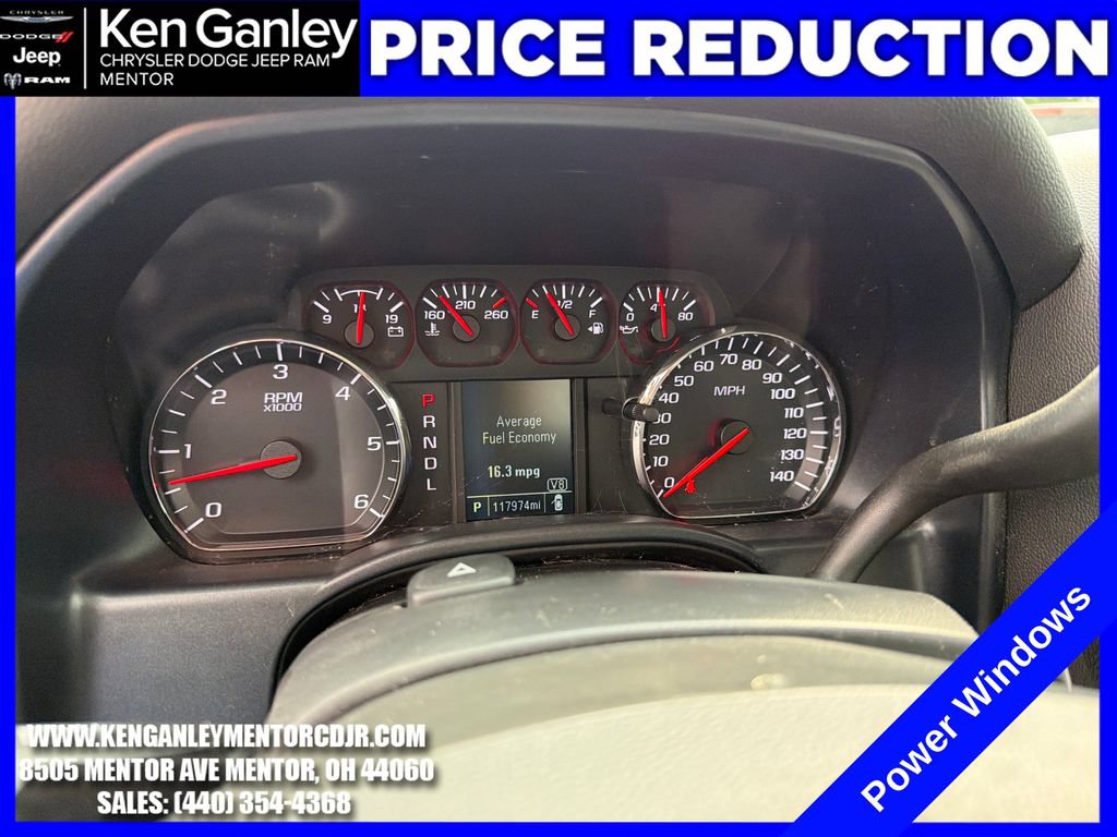 Used 2018 Chevrolet Silverado 1500 Custom w/ Custom Value Package AWD/4WD image 14