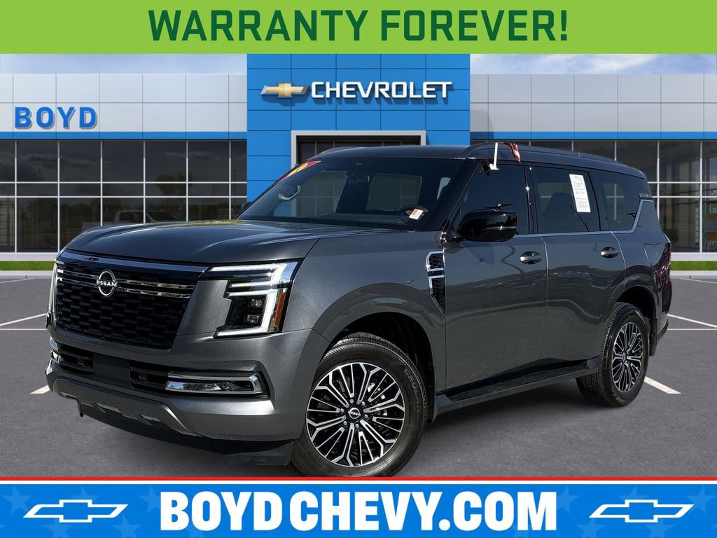 Used 2025 Nissan Armada SL w/ Captain's Chari Seat Package