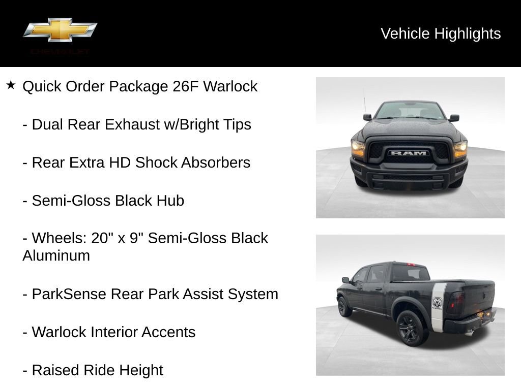 Used 2021 RAM 1500 Classic Warlock AWD/4WD image 20