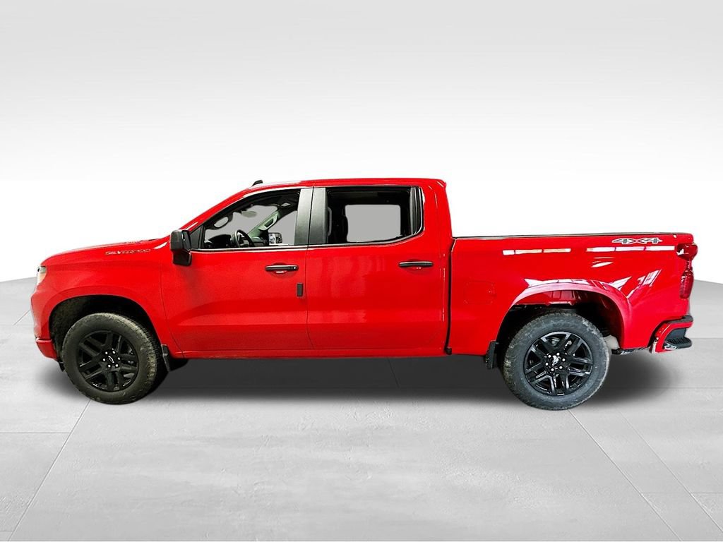 New 2026 Chevrolet Silverado 1500 Custom w/ Turbomax Blackout Package AWD/4WD image 7