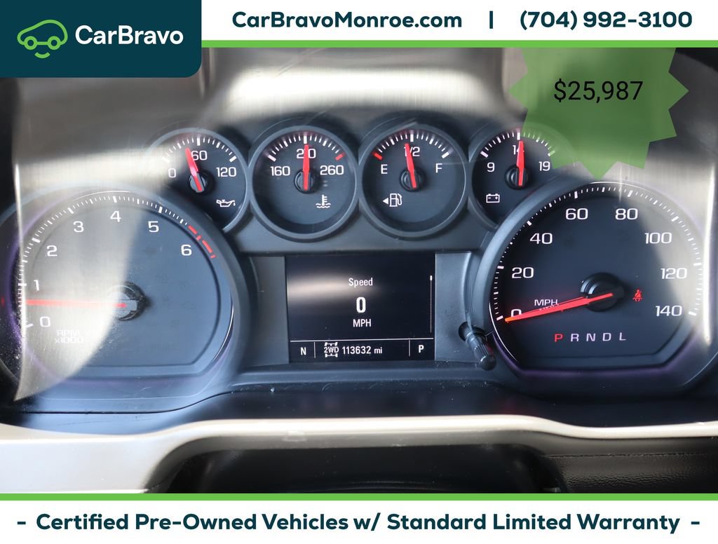 Certified 2019 Chevrolet Silverado 1500 Custom Trail Boss w/ Custom Convenience Package AWD/4WD image 27