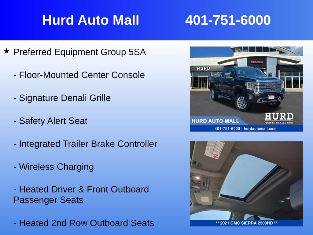 Used 2021 GMC Sierra 2500 Denali w/ Denali Ultimate Package AWD/4WD image 18
