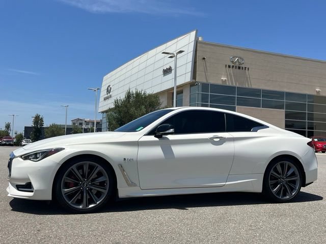 Certified 2019 INFINITI Q60 Red Sport 400 RWD image 2