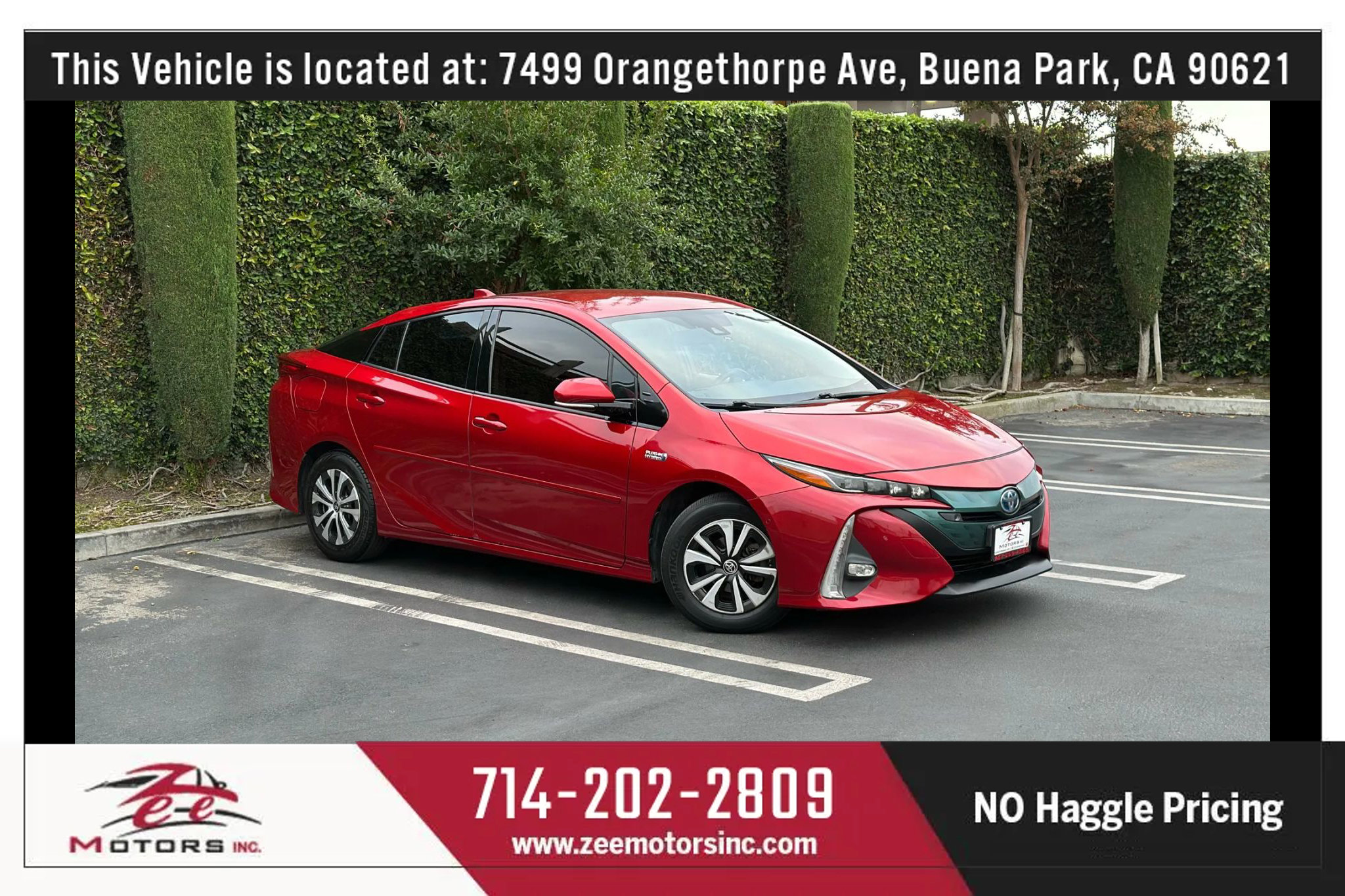 Used 2017 Toyota Prius Prime Advanced image 1