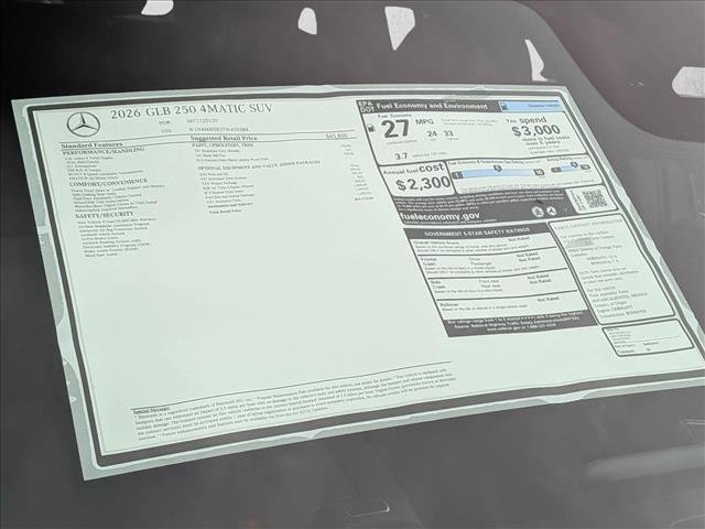 New 2026 Mercedes-Benz GLB 250 4MATIC image 18