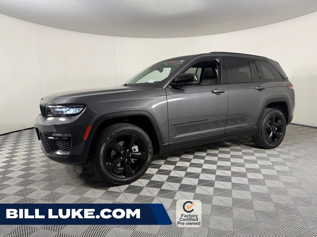 Certified 2023 Jeep Grand Cherokee Limited w/ Black Appearance Package