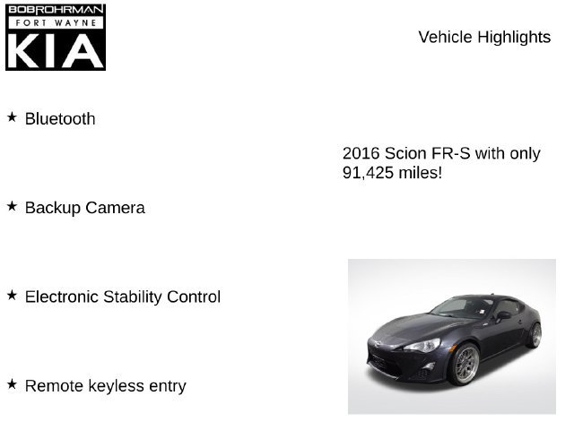 Used 2016 Scion FR-S RWD image 7