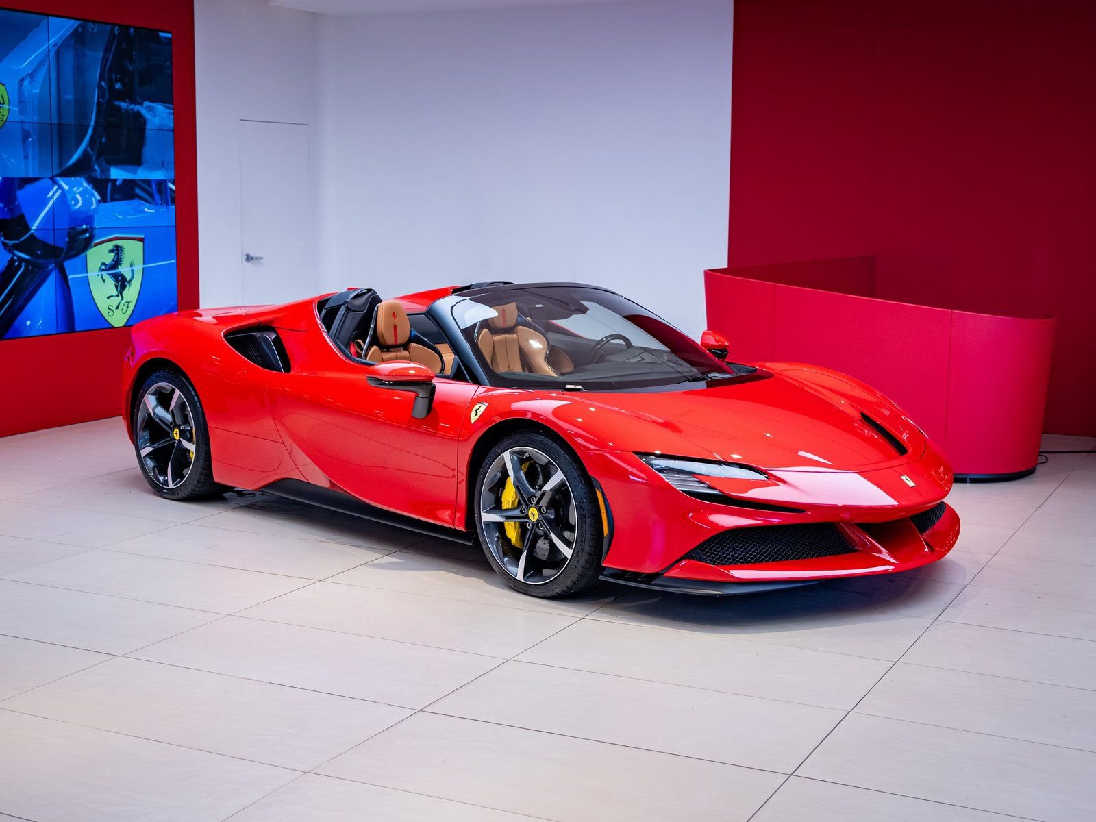 Certified 2025 Ferrari SF90 Spider