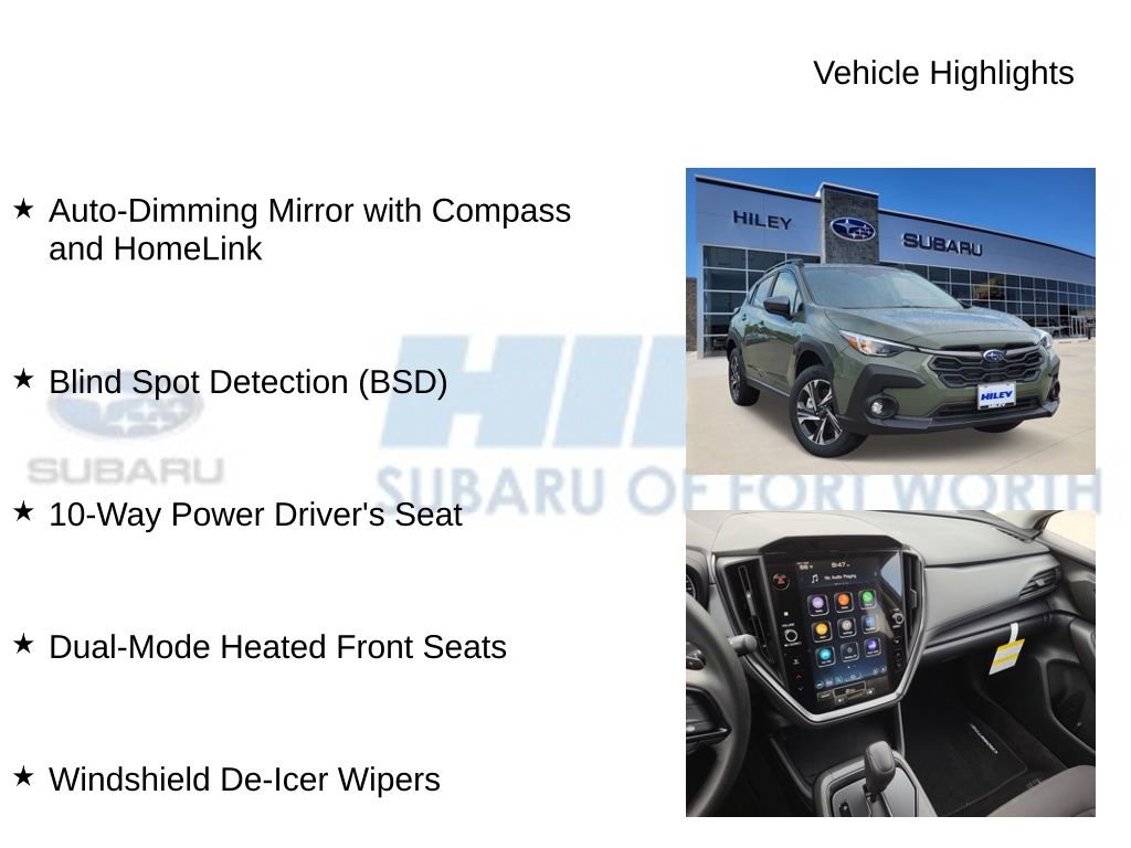 New 2026 Subaru Crosstrek 2.0i Premium AWD/4WD image 10