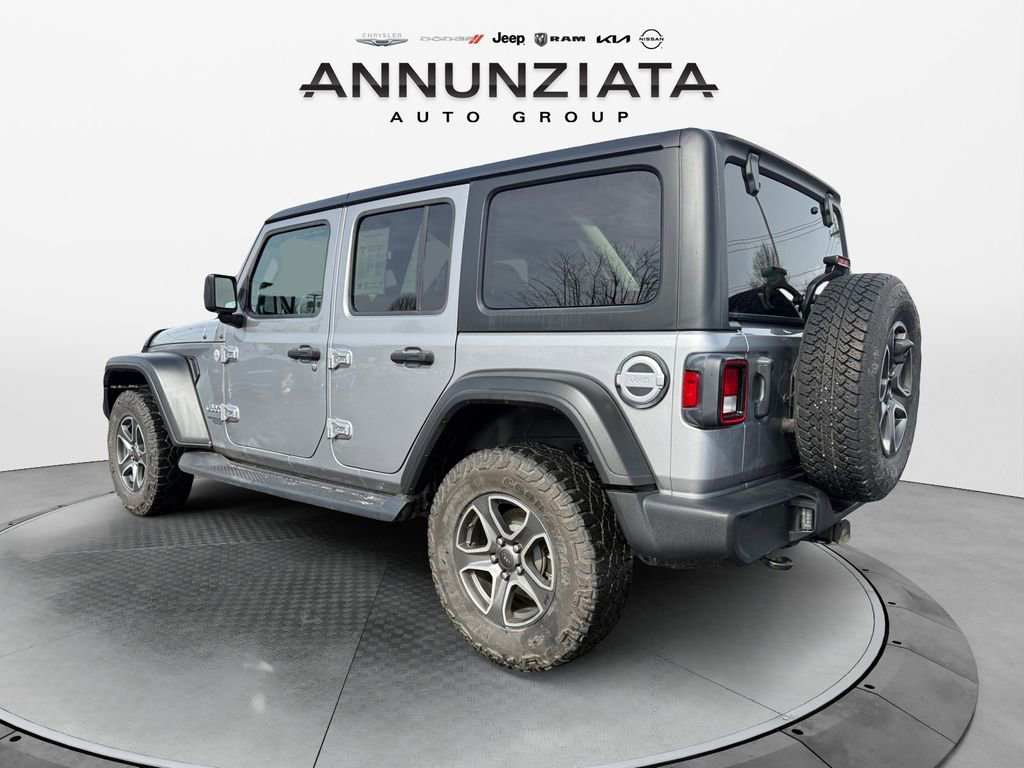 Certified 2021 Jeep Wrangler Unlimited Sport AWD/4WD image 3
