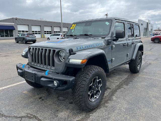 Used 2021 Jeep Wrangler Unlimited Rubicon 4xe w/ Steel Bumper Group