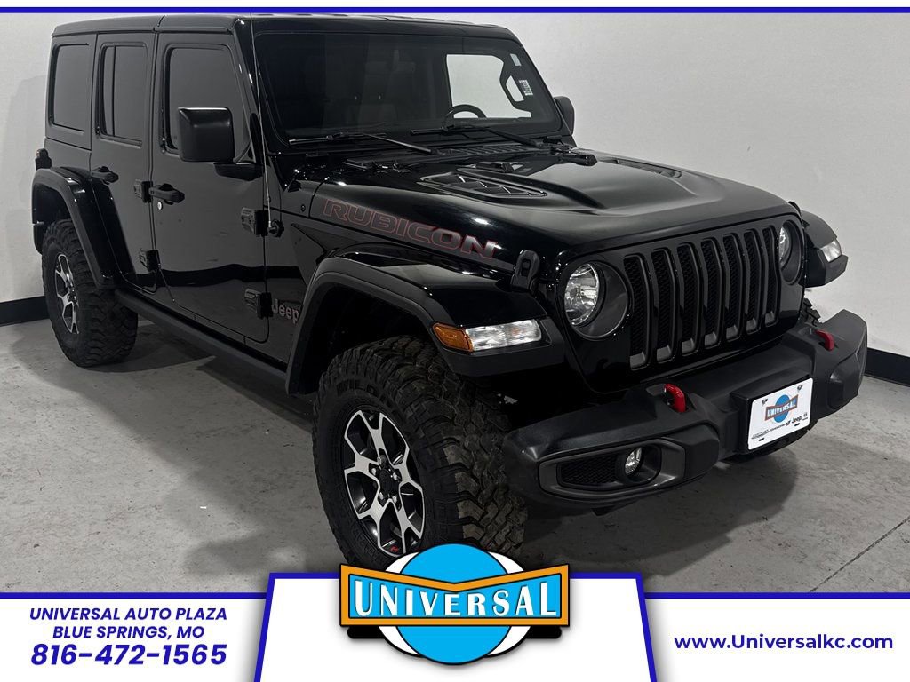 Used 2021 Jeep Wrangler Unlimited Rubicon w/ Uconnect 4C Nav & Sound Group