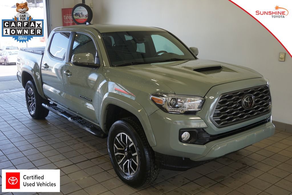 Used 2023 Toyota Tacoma TRD Sport w/ Black Out Package (TMS) image 1