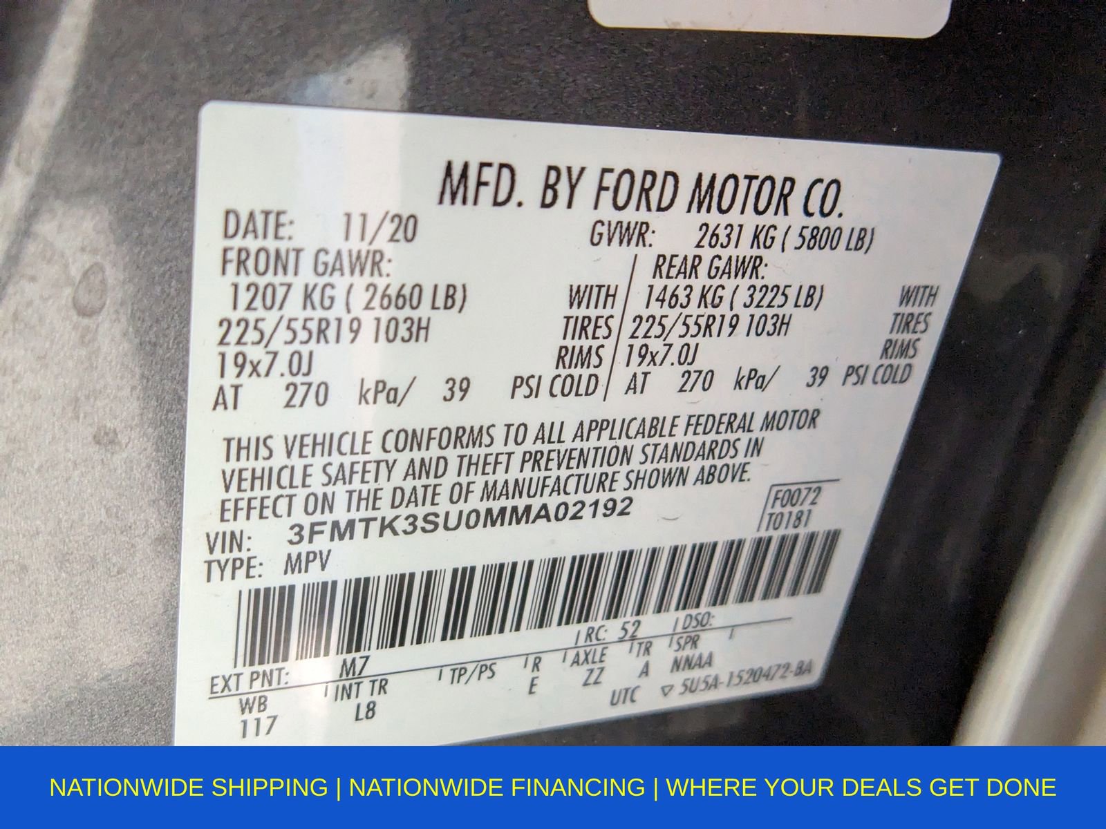 Used 2021 Ford Mustang Mach-E Premium w/ Equipment Group 301A image 18