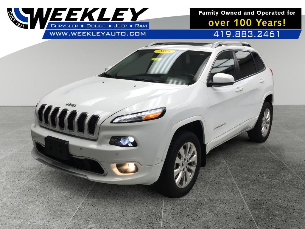 Used 2018 Jeep Cherokee Overland w/ Technology Group AWD/4WD image 1