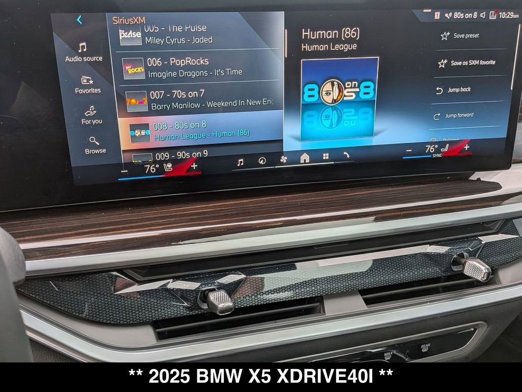 Certified 2025 BMW X5 xDrive40i w/ Parking Assistance Package AWD/4WD image 25