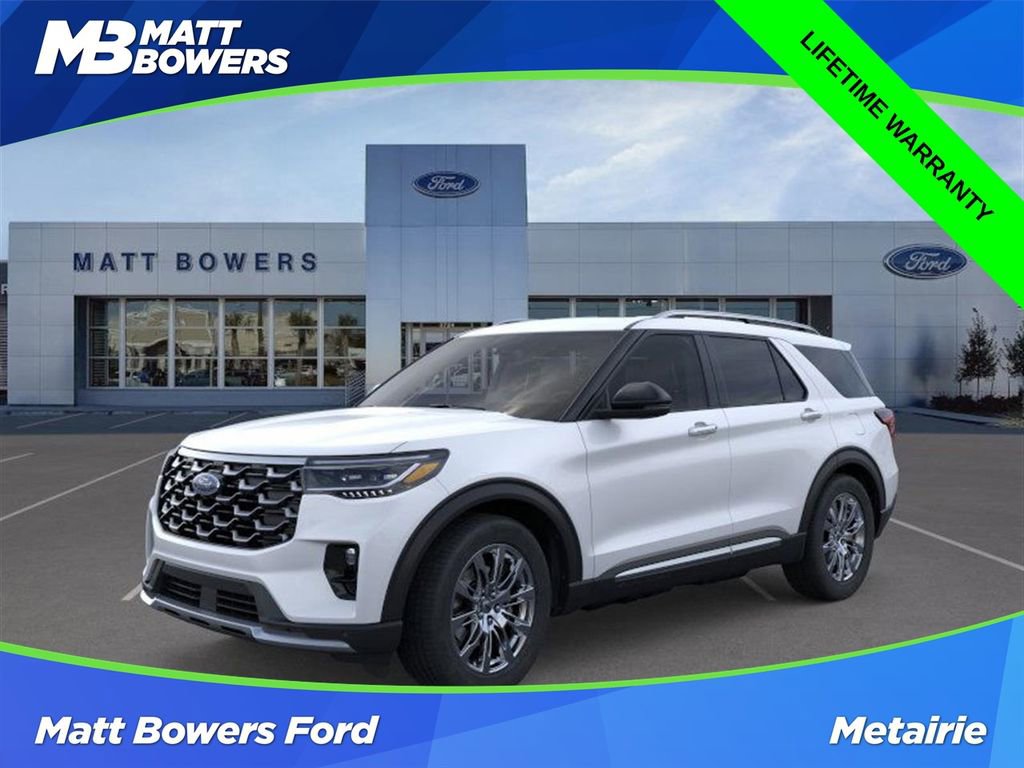 New 2025 Ford Explorer Platinum