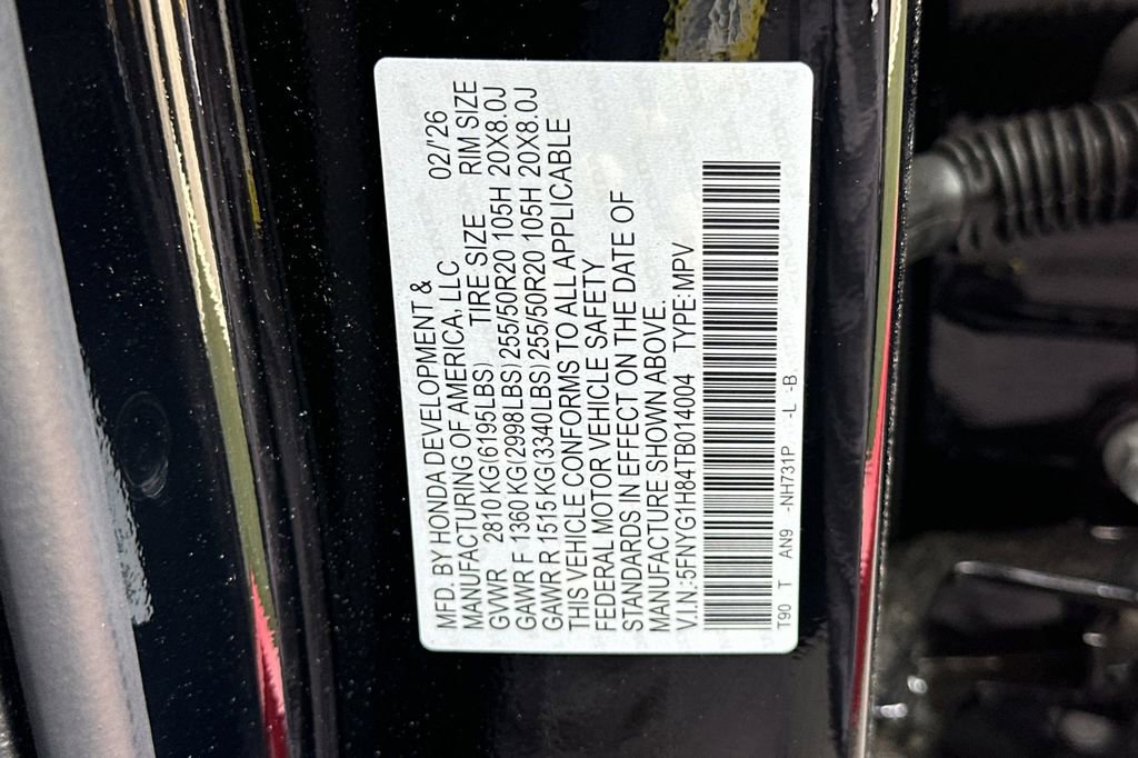 New 2026 Honda Pilot Elite image 36