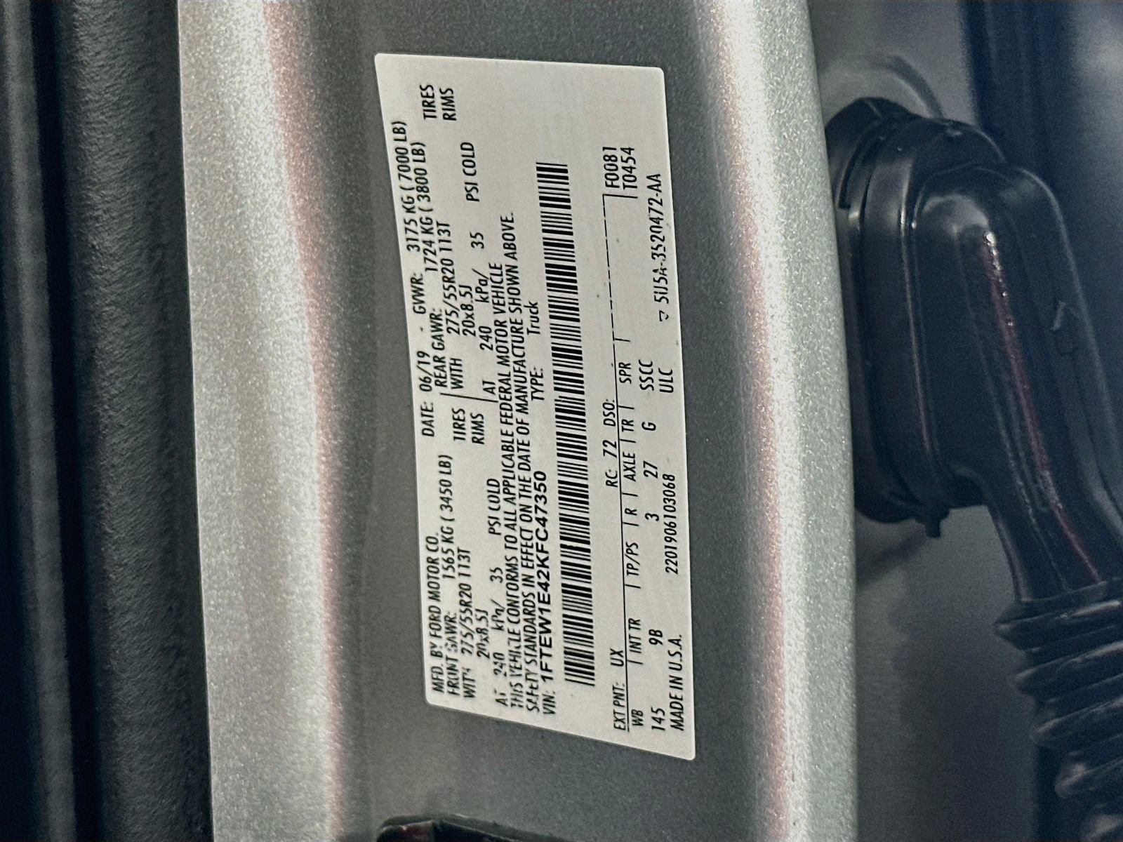 Used 2019 Ford F150 Platinum AWD/4WD image 29