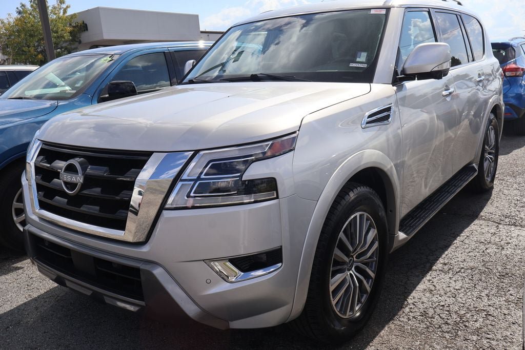 Used 2024 Nissan Armada SL w/ Captain's Chairs Package AWD/4WD image 1