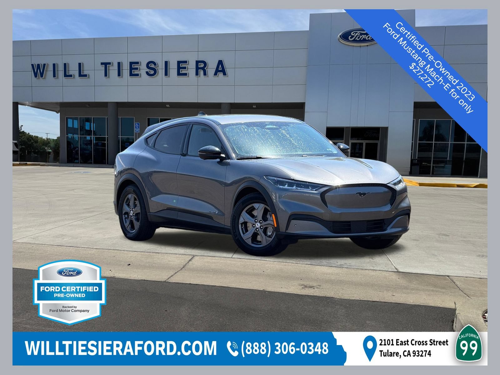Certified 2023 Ford Mustang Mach-E Select