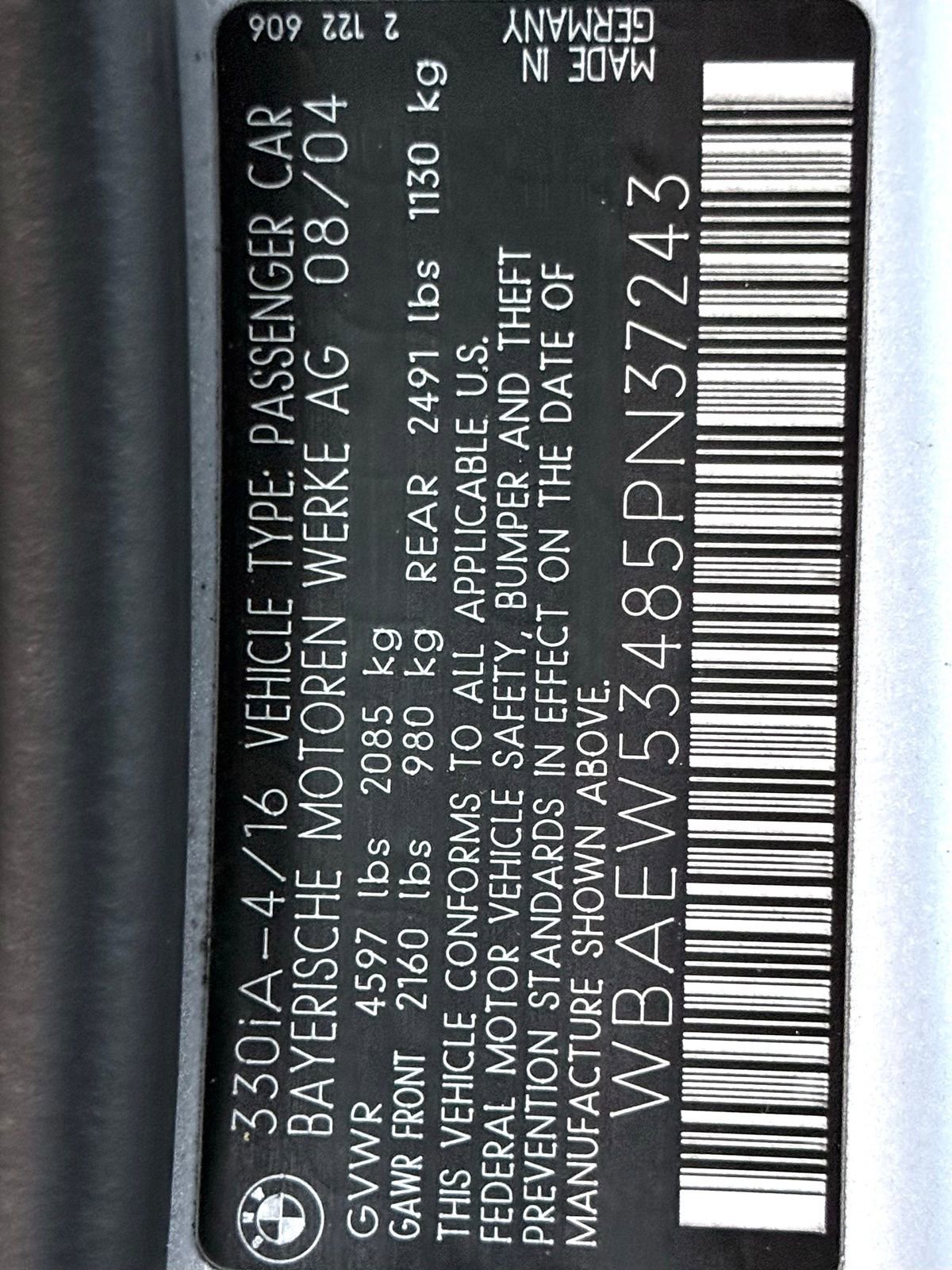 Used 2005 BMW 330xi Sedan image 48