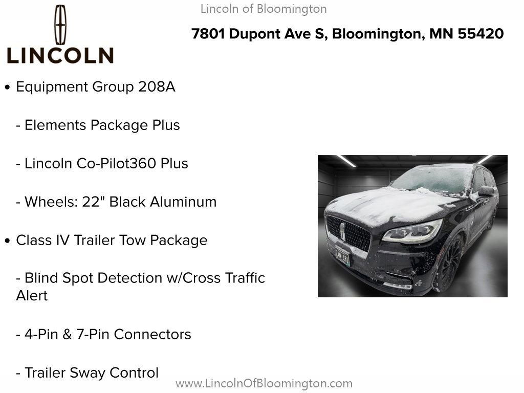 Certified 2021 Lincoln Aviator Reserve w/ Equipment Group 208A image 5