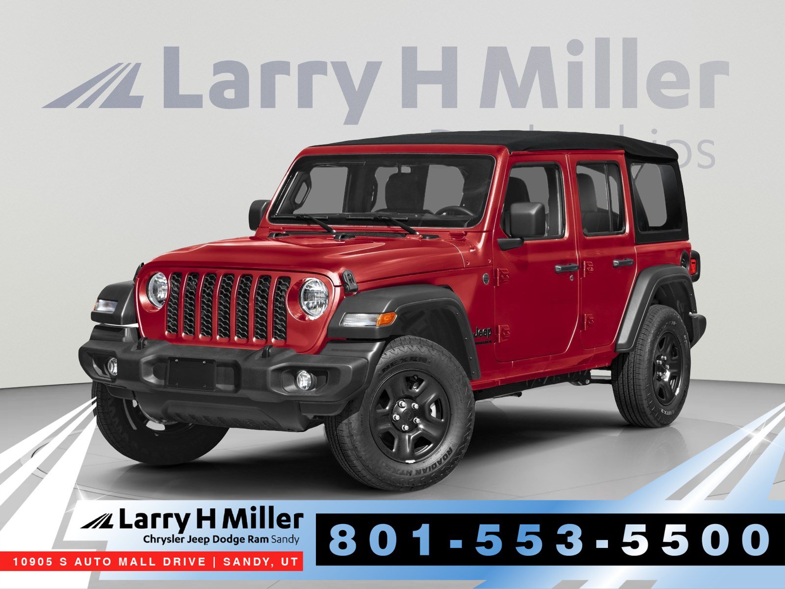 New 2026 Jeep Wrangler Unlimited Sport